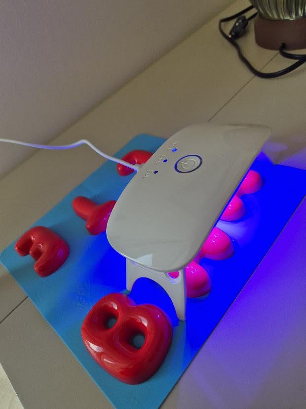 Lettere 3D Personalizzate Matte o in Resina Lucida