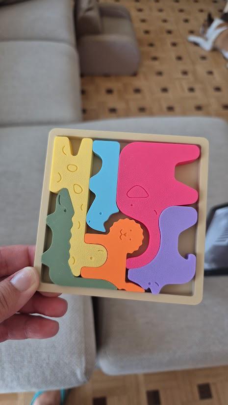 Rompicapo per bimbi in Plastica Ecologica