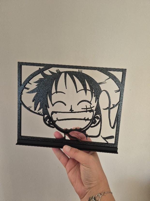 Quadretto One Piece Monkey D. Luffy