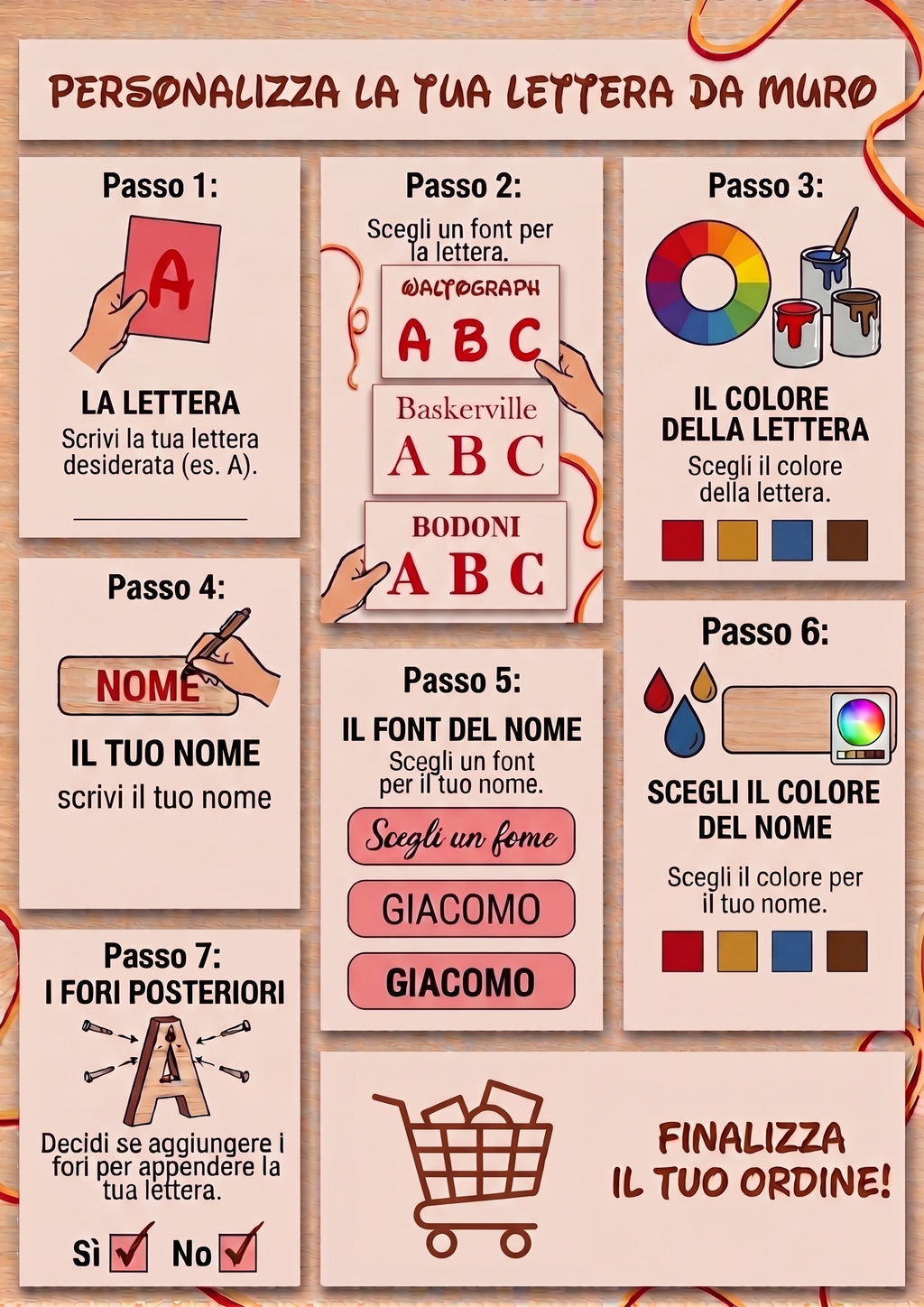 Lettera con Nome Personalizzato