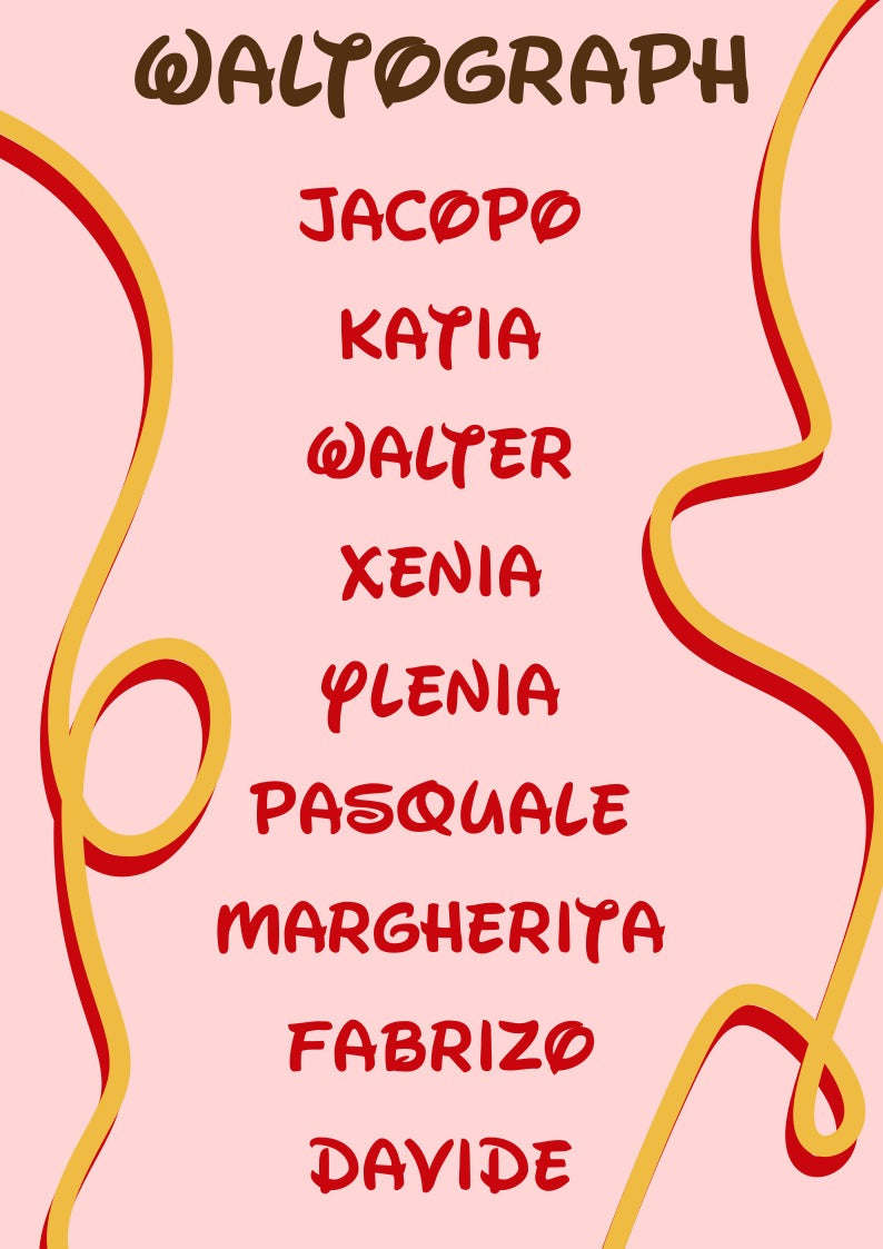 Lettera con Nome Personalizzato