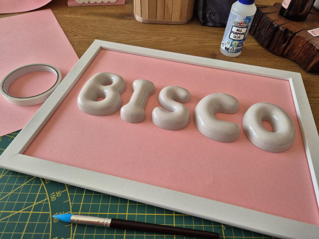 Lettere 3D Personalizzate Matte o in Resina Lucida